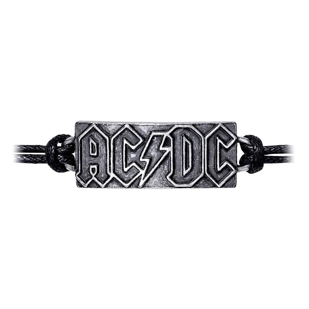 AC/DC Lightning Logo Wrist Strap - Alchemy of England - Flyclothing LLC