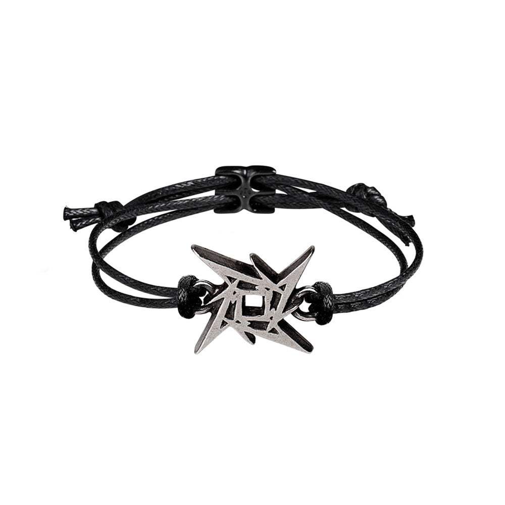 Metallica Ninja Star Wrist Strap - Alchemy of England - Flyclothing LLC