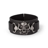Motörhead Warpig Leather Wrist Strap - Alchemy of England - Flyclothing LLC