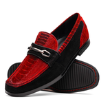 Hugo Ostrich Red / Black