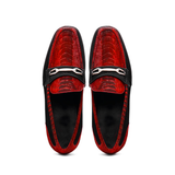 Hugo Ostrich Red / Black