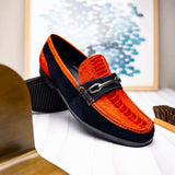 Hugo Orange / Navy - Marco Di Milano - Flyclothing LLC
