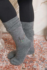 Hummingbird Knee High Socks - Boho Clothing and Accessories - Flyclothing LLC