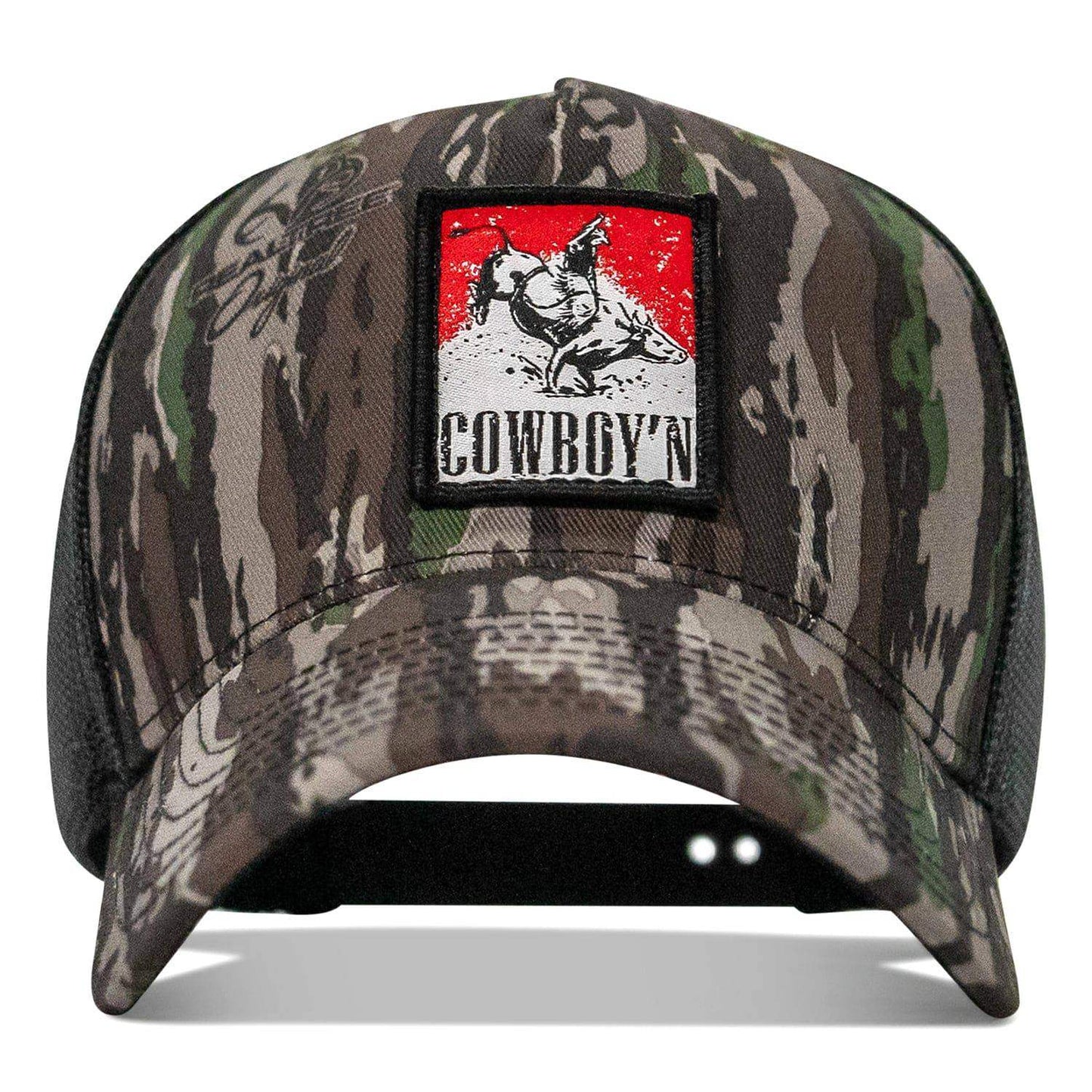 Cowboy'n Patch Mesh Snapback Hat - DIRTY COWBOY USA - Flyclothing LLC