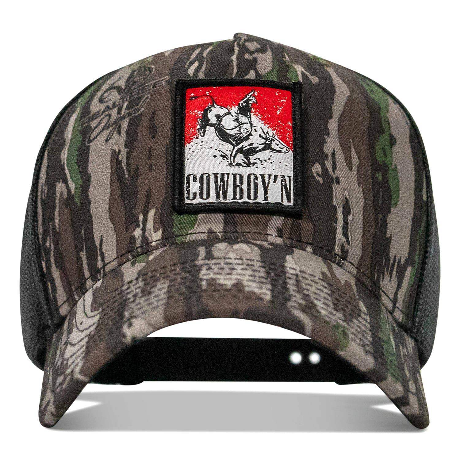 Cowboy'n Patch Mesh Snapback Hat - DIRTY COWBOY USA - Flyclothing LLC
