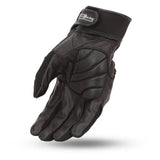 Hurricane Men's Motorcycle Leather Gloves - First Manufacturing Company - Flyclothing LLC