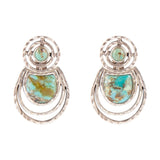 Hypnosis Turquoise and Sterling Silver Earrings