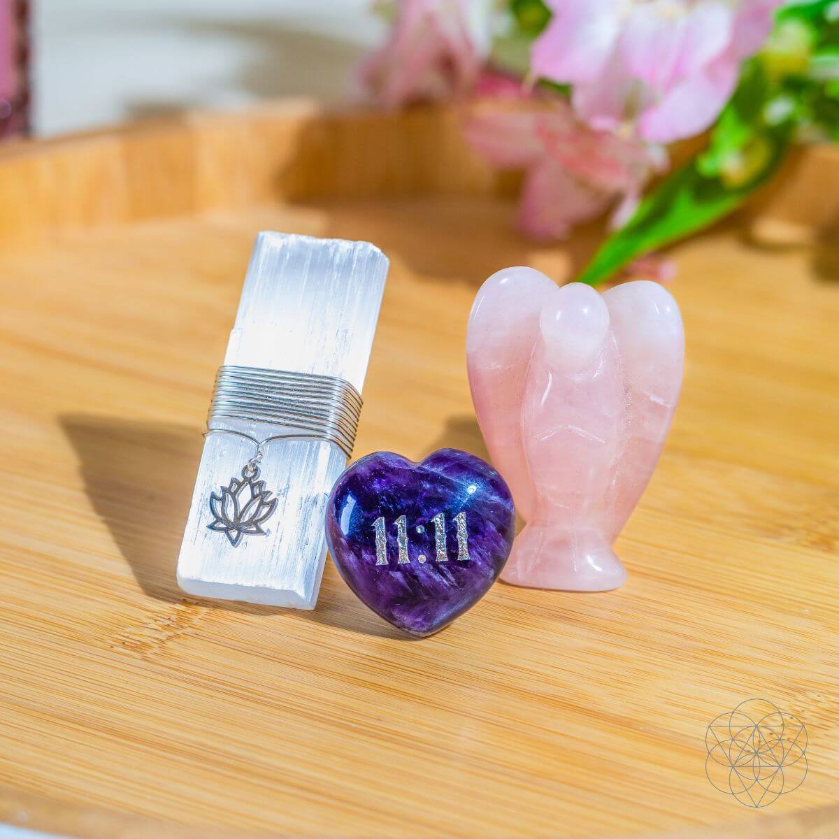 I Am Very Lucky - 11:11 Car Crystal Kit - Conscious Items - Flyclothing LLC
