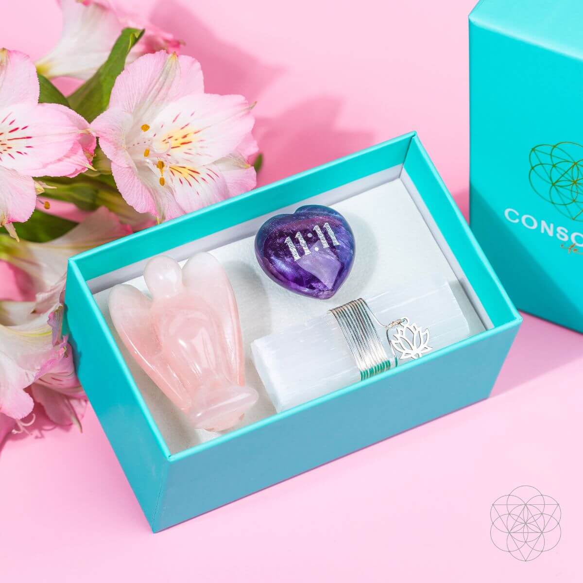I Am Very Lucky - 11:11 Car Crystal Kit - Conscious Items - Flyclothing LLC