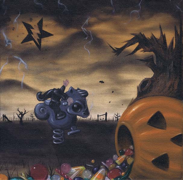 Black Market Art Company Ichabods Treat Print