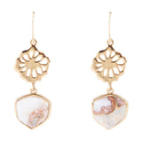 Idaho Opal and Bronze Earrings