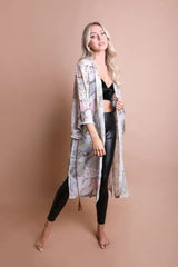 Ikebana Kimono 🪷 - Boho Clothing and Accessories - Flyclothing LLC