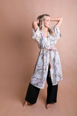 Ikebana Kimono 🪷 - Boho Clothing and Accessories - Flyclothing LLC