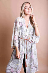 Ikebana Kimono 🪷 - Boho Clothing and Accessories - Flyclothing LLC