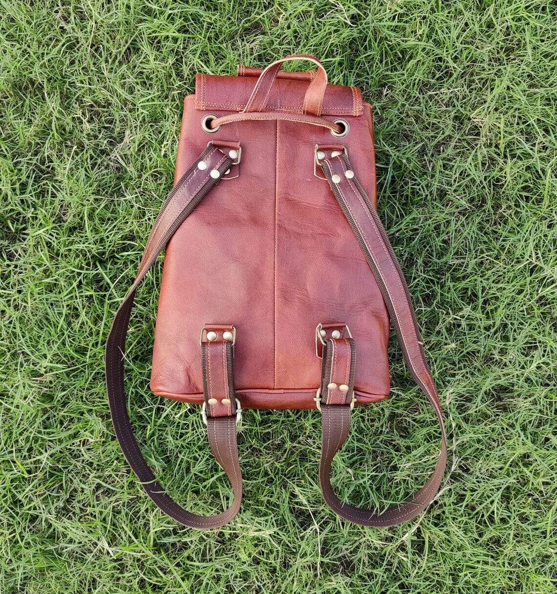Victoria Small Cute Backpack - Classy Leather Bags - Flyclothing LLC