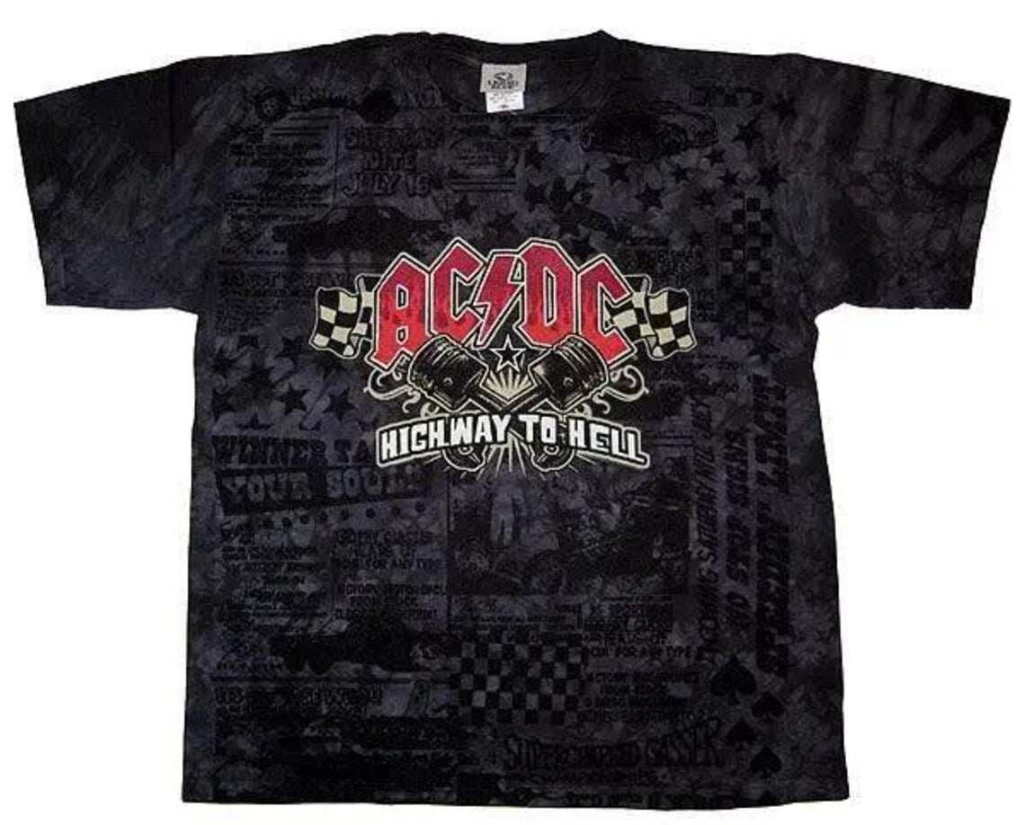 ACDC Pistons T-Shirt Medium - ACDC - Flyclothing LLC