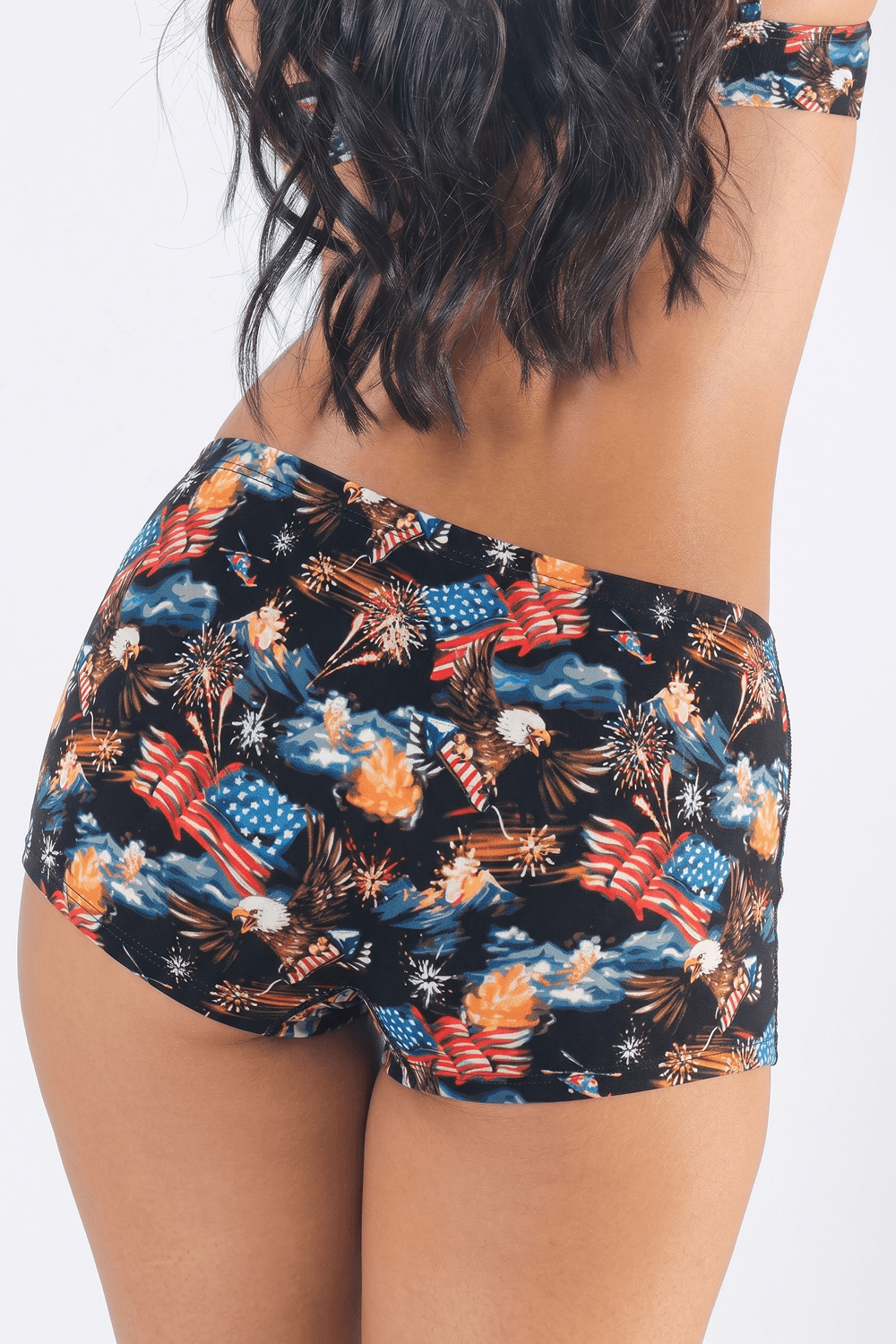 The Declaration | Americana Eagles Modal Boyshort Underwear - Shinesty - Flyclothing LLC