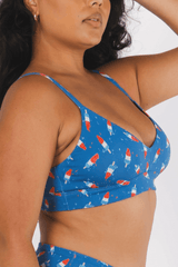 The Popsicle Stick | USA Popsicle Boob Hammock™ Plunge Bralette - Shinesty - Flyclothing LLC
