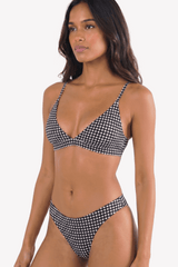 The Blackberry Bramble | Window Pane Seamless Thong - Shinesty - Flyclothing LLC