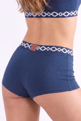 The Big Corbina Blue | La Matera x Shinesty Navy Boyshort Underwear with Waistband - Shinesty - Flyclothing LLC