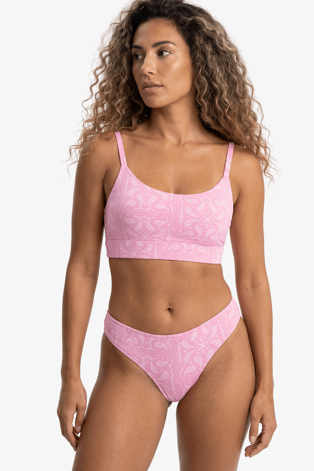 The Silk & Saddle | Pink Bandana Cheeky Underwear - Shinesty - Flyclothing LLC