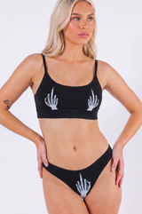 The XXX Ray | Middle Finger X Ray Boob Hammock™ Scoop Bralette