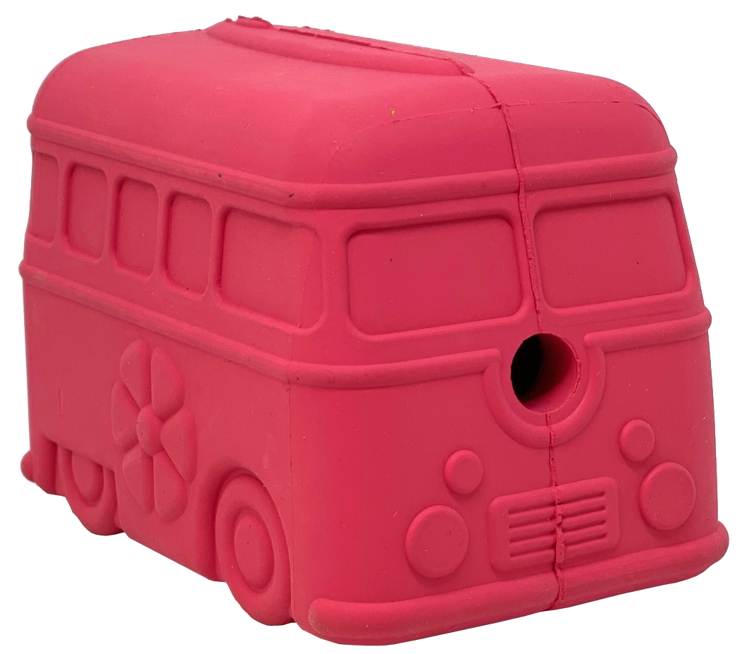 Surf's Up! Retro Van Dog Toy - Durable Chew Toy for Large Dogs | USA Made - SodaPup/True Dogs, LLC - Flyclothing LLC