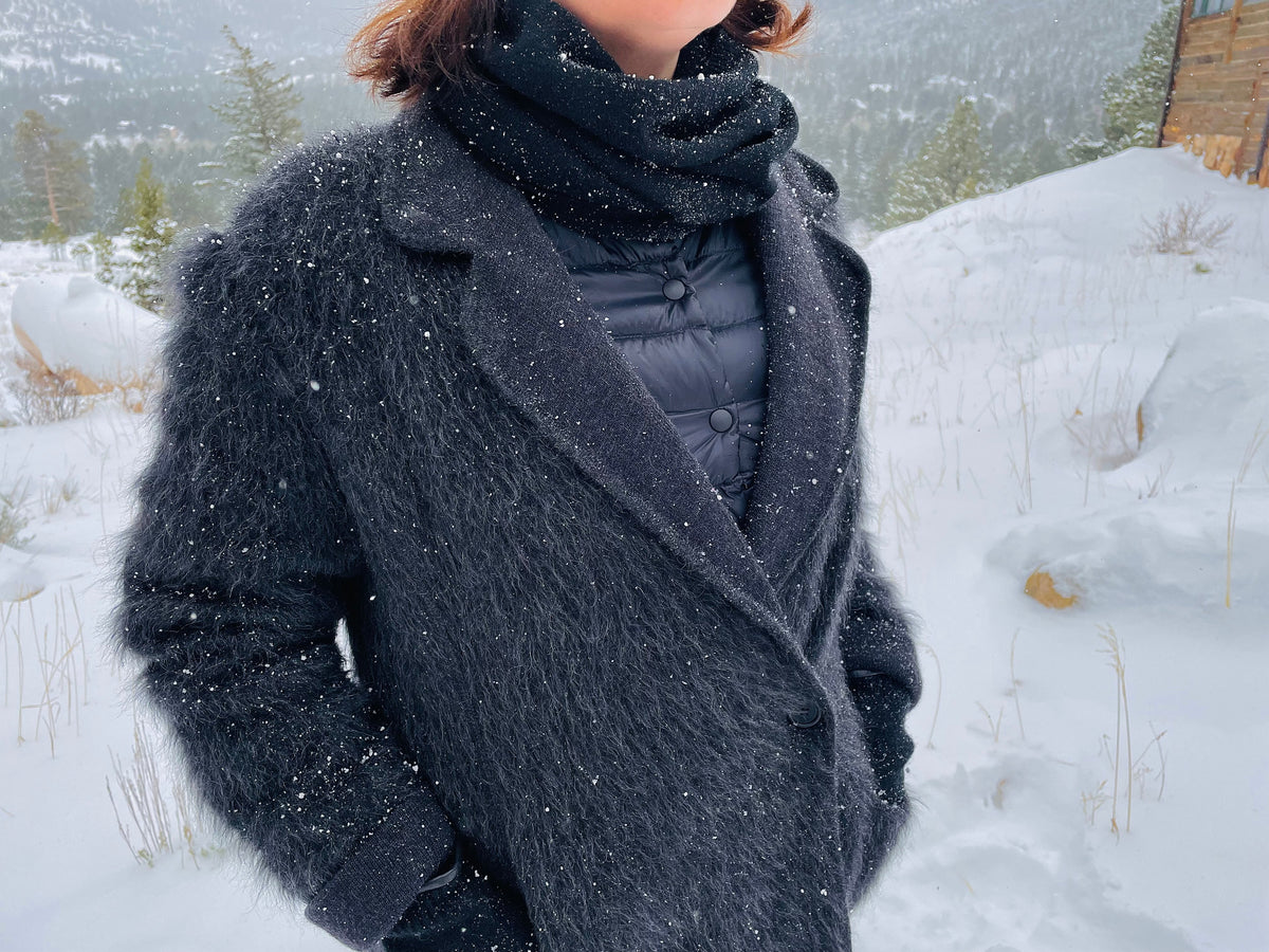 tittimitti® 100% Cashmere Unisex Neck Gaiter — Knitted Loop Scarf - tittimitti - Flyclothing LLC