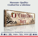 O Christmas Tree Sign - Tailored Canvases - Flyclothing LLC