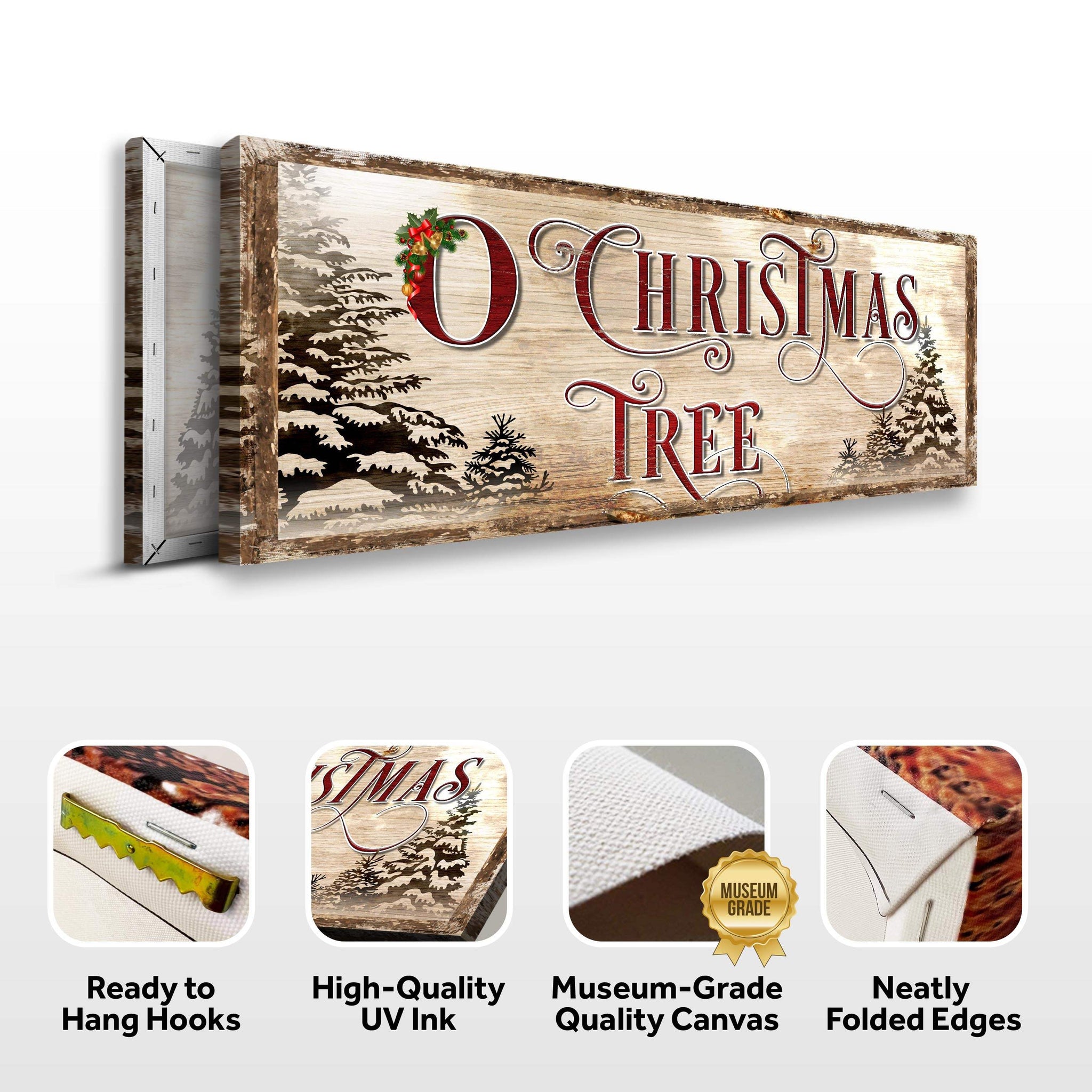 O Christmas Tree Sign - Tailored Canvases - Flyclothing LLC
