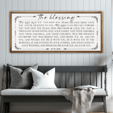 The Blessing Faith Sign - Tailored Canvases - Flyclothing LLC