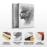 Soft Wave Beauty Wall Art - Tailored Canvases - Flyclothing LLC