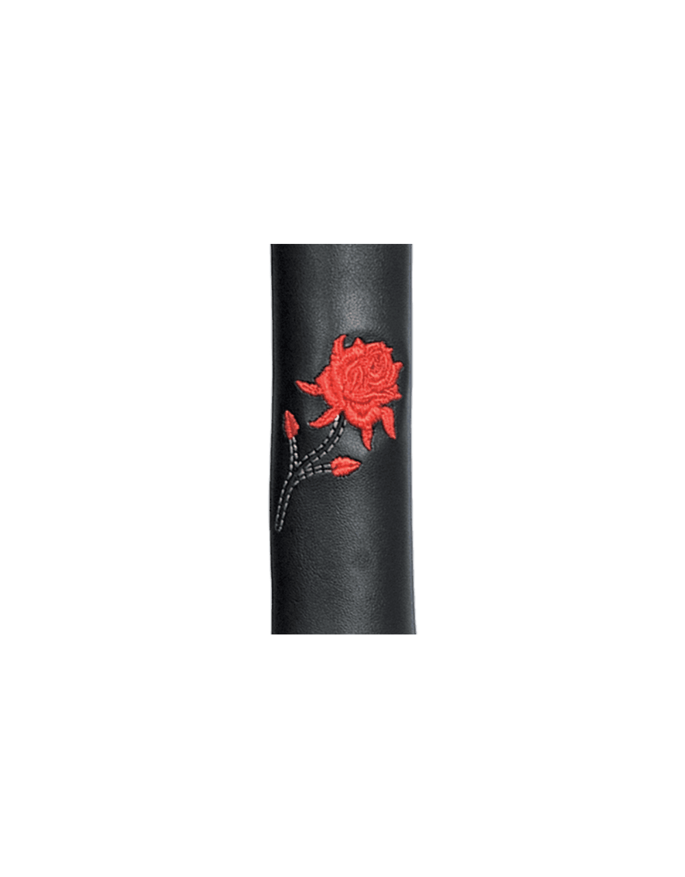 Red Rose Embroided - Unik Just for Bikers - Flyclothing LLC