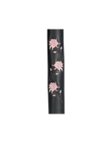Adorned with embroidered pink roses - Unik Just for Bikers
