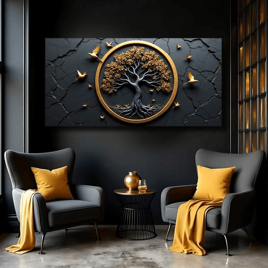 3D Celtic Tree of Life Wall Art IV - Tailored Canvases - Flyclothing LLC