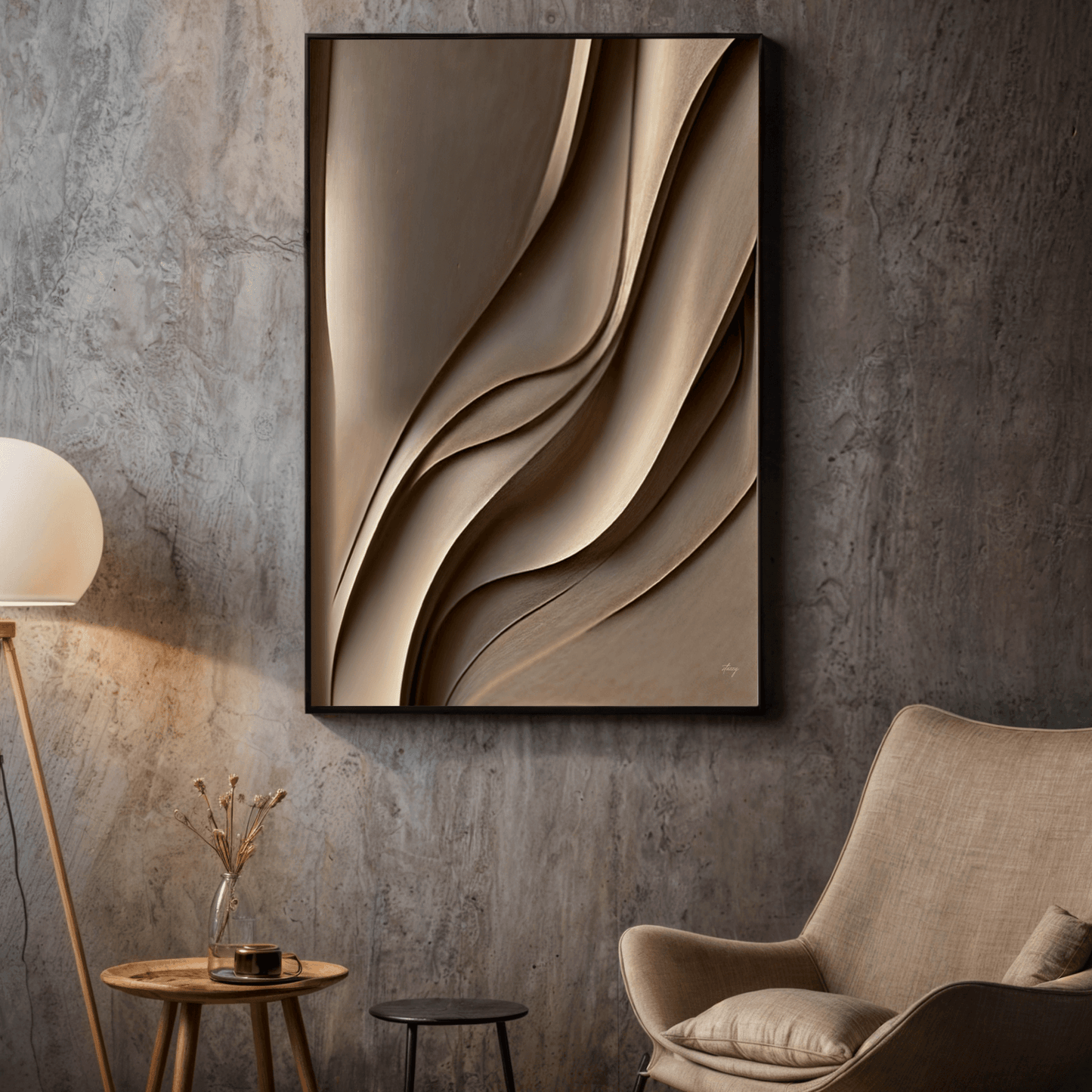 Canvas Print: "Drifted Elegance" - Tailored Canvases - Flyclothing LLC