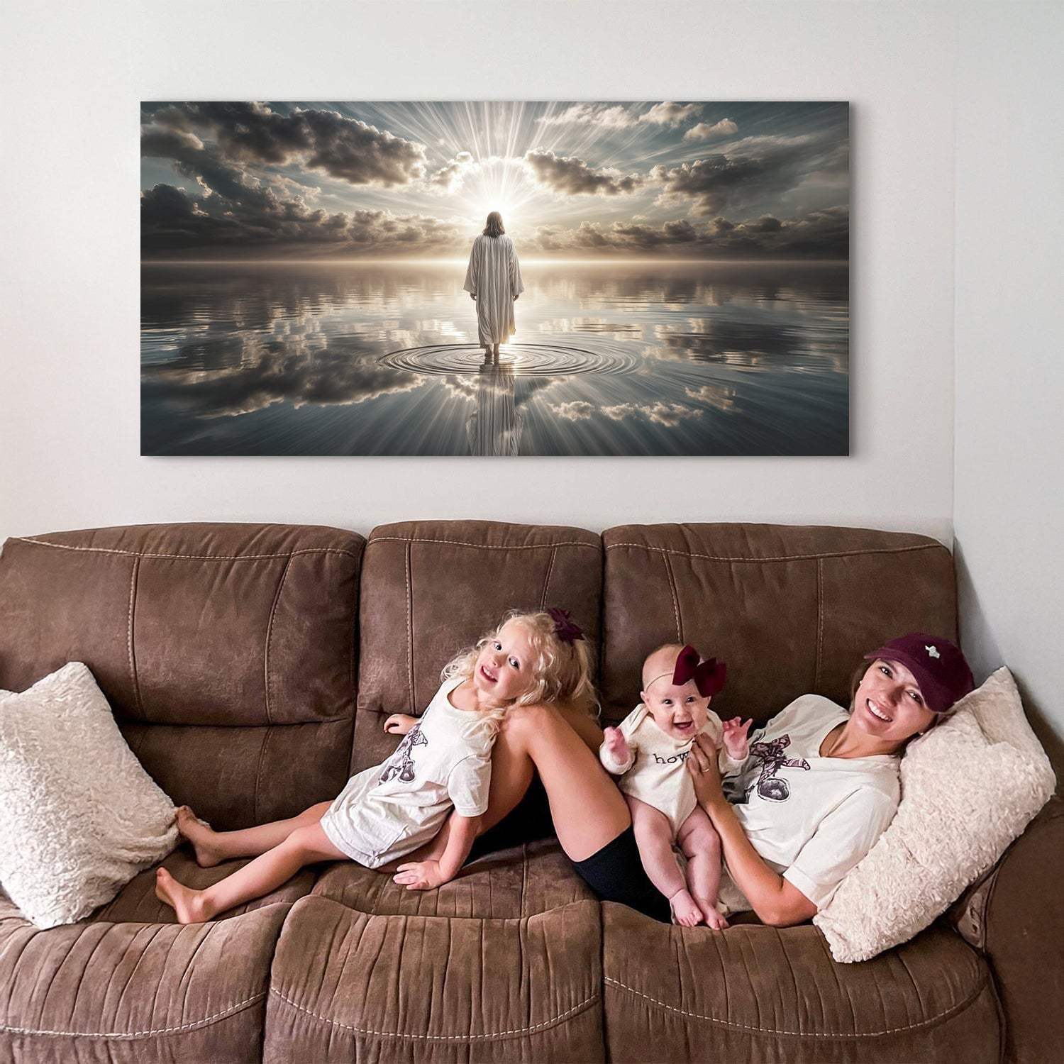 Walking on Water - Faith Wall Art III - Tailored Canvases - Flyclothing LLC