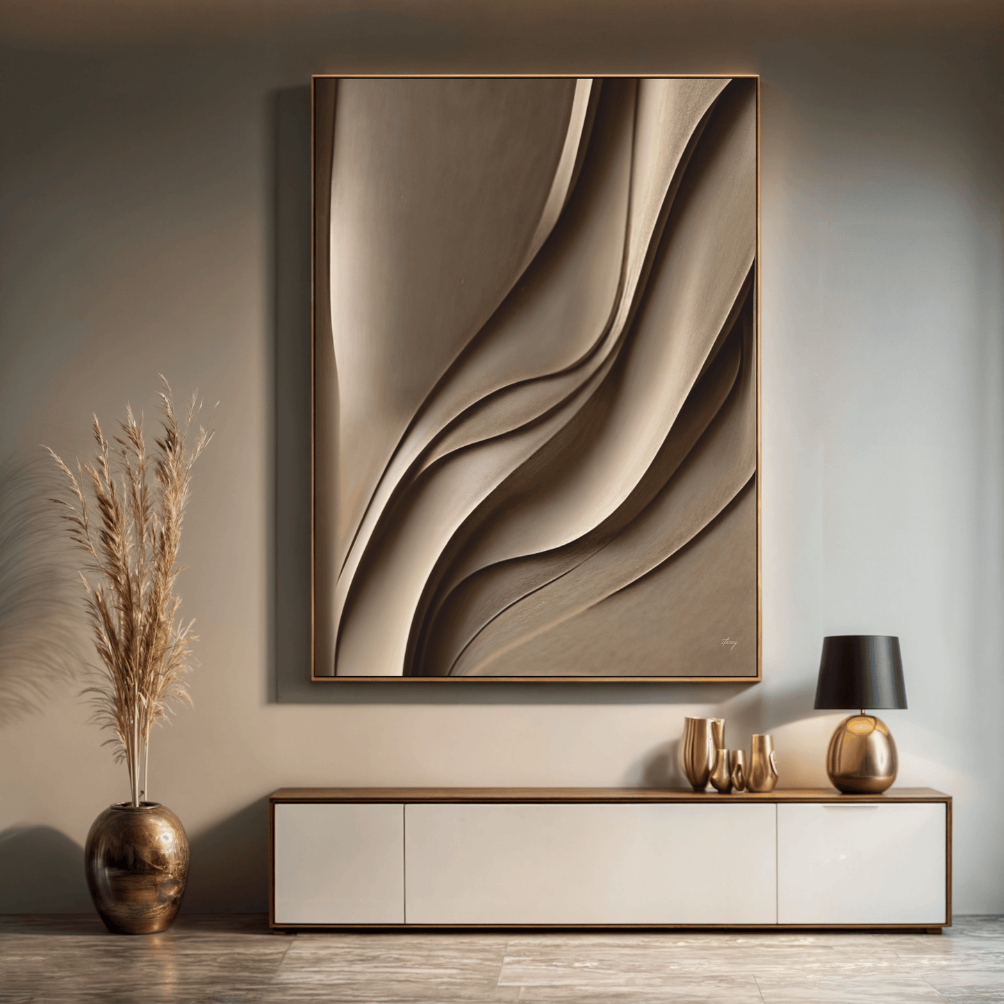 Canvas Print: "Drifted Elegance" - Tailored Canvases - Flyclothing LLC