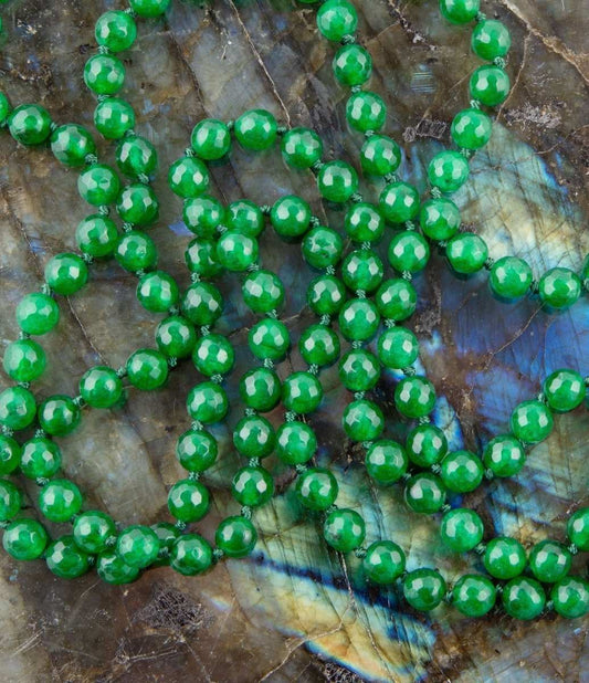 Immeasurable Green Onyx Wrap Necklace - Barse Jewelry - Flyclothing LLC