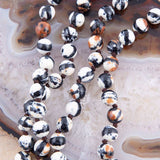 Immeasurable Jasper Black and White Wrap Necklace - Barse Jewelry - Flyclothing LLC