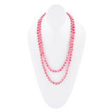 Immeasurable Pink Jade Wrap Necklace - Barse Jewelry