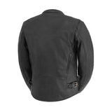 Indy Men's Motorcycle Leather Jacket - First Manufacturing Company - Flyclothing LLC