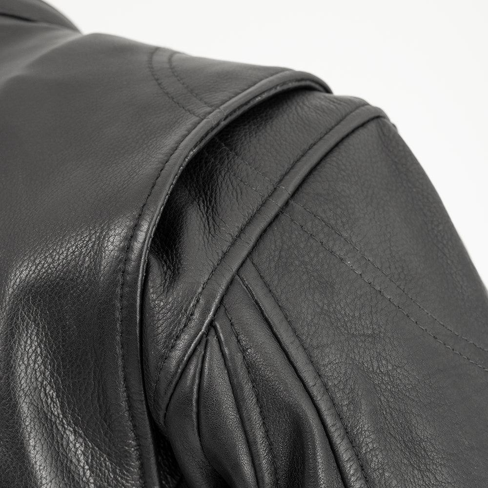 Indy Men's Motorcycle Leather Jacket - First Manufacturing Company - Flyclothing LLC