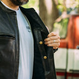 Indy Men's Motorcycle Leather Jacket - First Manufacturing Company - Flyclothing LLC