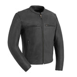 Indy Men's Motorcycle Leather Jacket - First Manufacturing Company - Flyclothing LLC