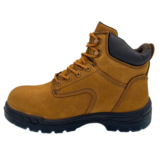 AdTec Diego Men's 6" Brown Work Boot [Comp Toe, WP, PR, EH]