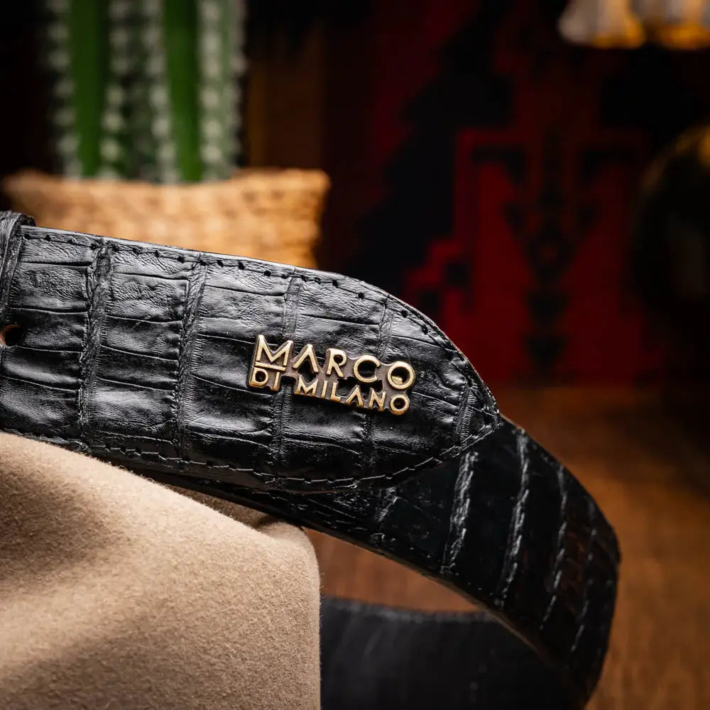 Iowa Belt Black - Marco Di Milano - Flyclothing LLC