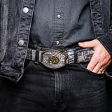 Iowa Belt Stone Gray