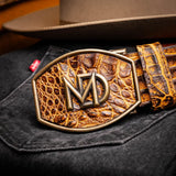 Iowa Belt Mustard Brown - Marco Di Milano - Flyclothing LLC