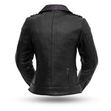 Iris - Women's Motorcycle Leather Jacket - First Manufacturing Company - Flyclothing LLC